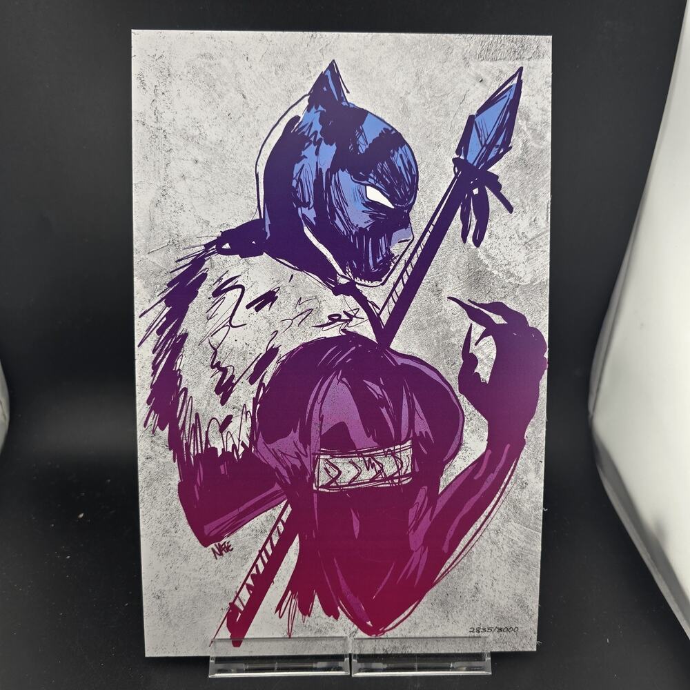 Black Panther Shuri Art Print Nate Made It Nate Johnson ComicTom101 MMC Ltd/3000